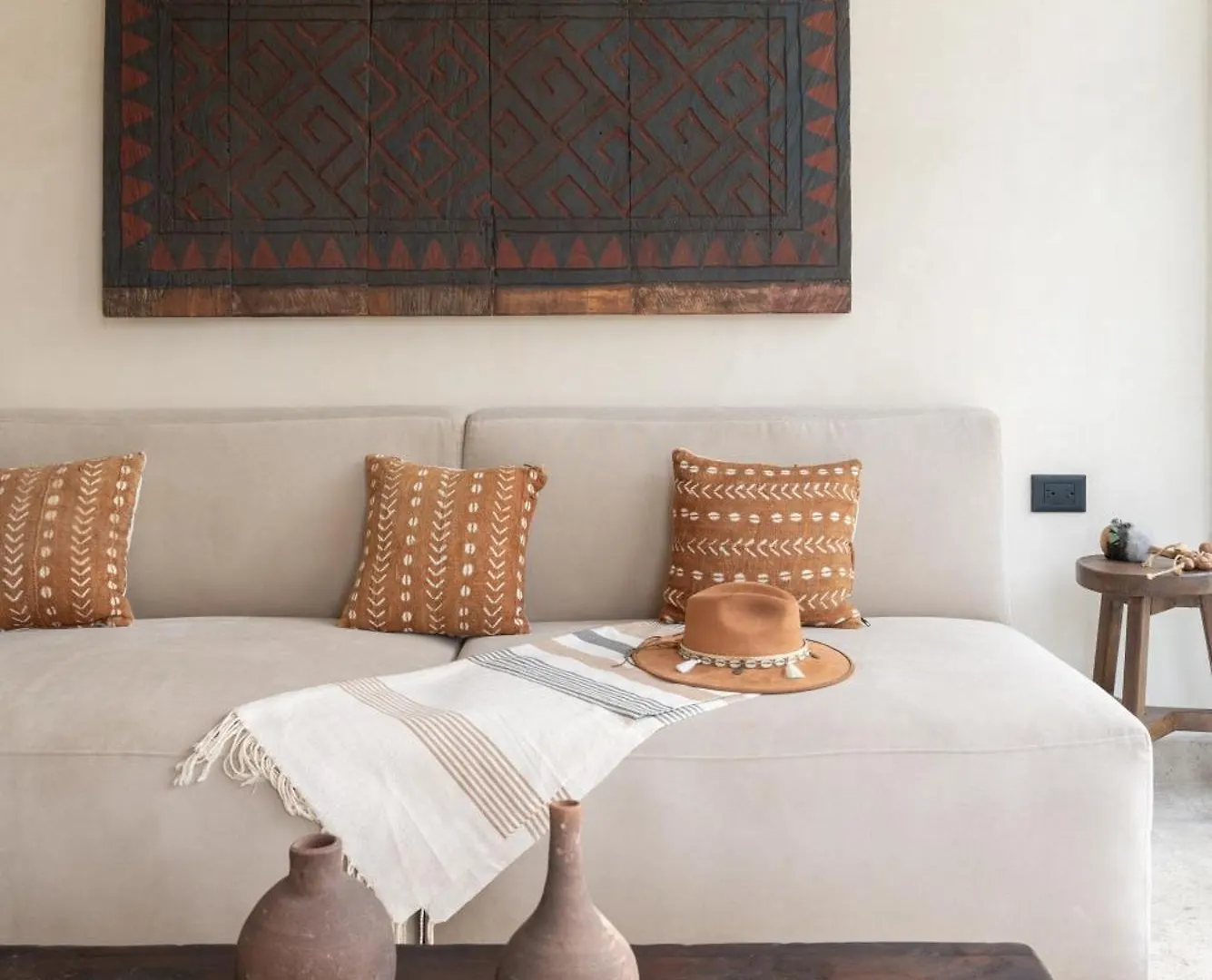 Boho Vibes, Private Pool, Near Aldea Zama Cafes Apartment Tulum