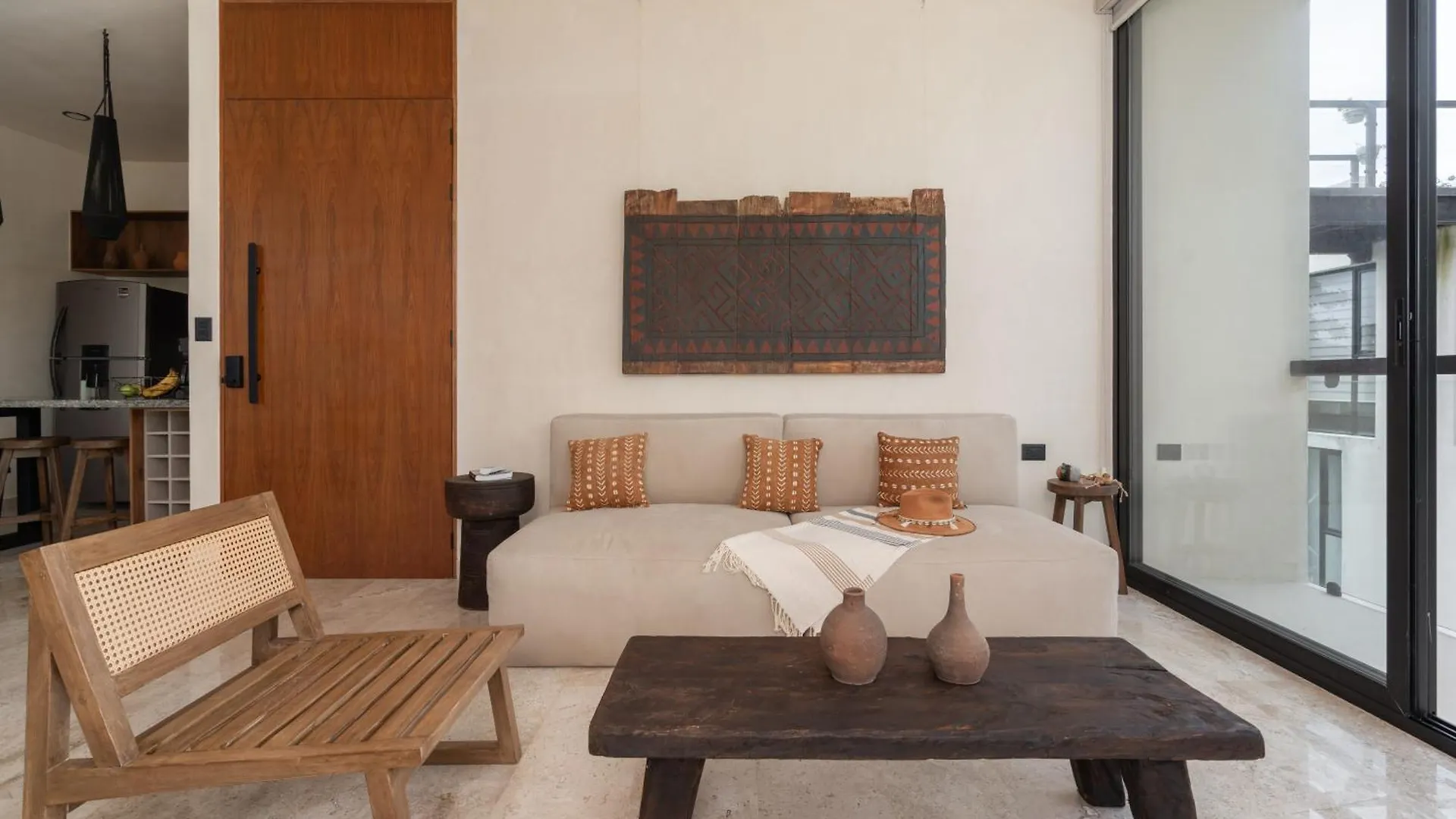 Boho Vibes, Private Pool, Near Aldea Zama Cafes Apartment Tulum